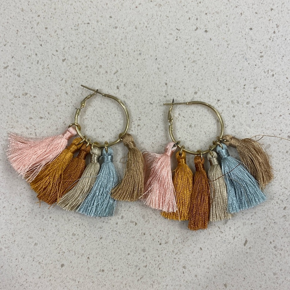 Noonday Collection Tassel Builder Earrings